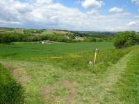  Blick auf die Wanderstrecke 