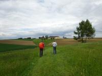  Blick auf die Wanderstrecke 