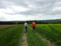  Blick auf die Wanderstrecke 