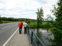 berquerung der Ybbs wieder auf der Brcke der L97 