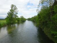  Blick auf die Ybbs flussabwrts 