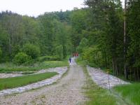  Blick auf die Wanderstrecke 