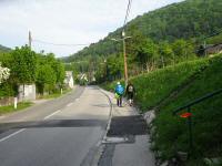  Wanderroute entlang der L2095 in Weissenbach 