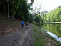  Blick auf die Wanderstrecke durch den Narurpark 