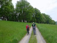  Blick auf die Wanderstrecke zum Kreuzweg 