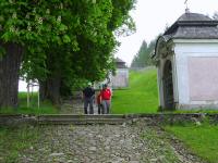 Wanderroute ber die barocke Kreuzweganlage - Rckblick