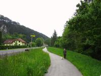 Wanderroute entlang der L4006 und des Sattelbachs 