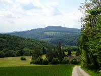 nochmals der schne Fernblick zum Hegerberg 