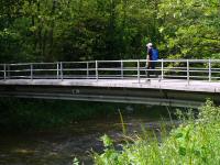  Blick zum Steg ber den Michelbach 