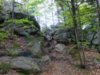  Wanderweg zum Gipfelkreuz am "Kleinen Peilstein" 