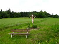  schnes Wegkreuz am Straenrand 