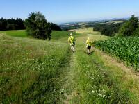  Blick auf die Wanderstrecke 