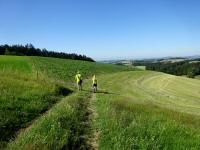  Blick auf die Wanderstrecke 