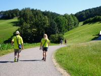  Blick auf die Wanderstrecke 