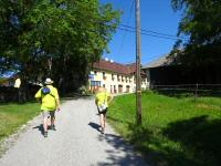  Blick auf die Wanderstrecke bei der Gehftgruppe Lungitz 