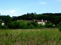  Blick zu dem ehemaligem Gutshof in Groweichselbach 