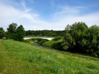  Blick zu der zuvor begangenen Melkbrcke 