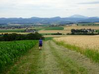  Blick auf die Wanderstrecke 