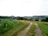  Blick auf die Wanderstrecke 