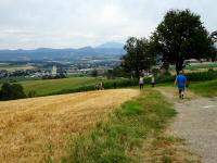  Blick auf die Wanderstrecke 