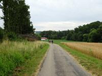  Blick auf die Wanderstrecke nach Gassen 