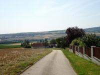  Blick auf die Wanderstrecke in Ratzersdorf 