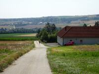  Blick auf die Wanderstrecke in Ratzersdorf 