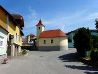  Blick zur Barbarakapelle - Ortskapelle von Ambach 