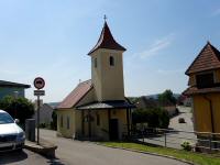  Blick zur Barbarakapelle - Ortskapelle von Ambach 