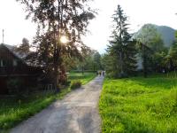  Blick auf die Wanderstrecke im Weiler Au 