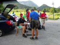  Blick zur 1. Sonderkontrolle in Archkogl 