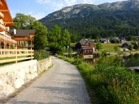 Wanderroute ber den Krammerweg beim Grundlsee 