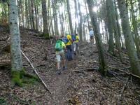  Blick auf die Wanderstrecke 