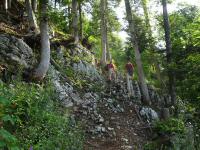  Blick auf die Wanderstrecke 