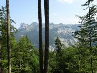 Fernblick zum Loser, Atterkogel, Brauningzinken und den Schwarzmosskogeln 