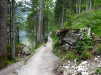  Blick auf die Wanderstrecke entlang des Altausseer See 