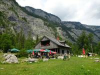 Blick zum ehem. Jagdhaus Seewiese jetzt eine Jausenstation 