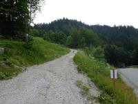  Blick auf die Wanderstrecke zum Weiler Steinberg 