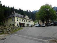 Blick zum Steinberghaus (Salzwelten Altaussee) 