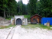 Blick zum Eingang des Moosbergstollen (seit 1209) 