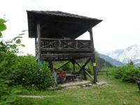 Blick zur Aussichtwarte bei der Burgruine Pflindsberg - 2. Sonderkontrollstelle 