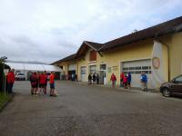  Blick zum Gemeindebauhof - Start-/Zielraum 