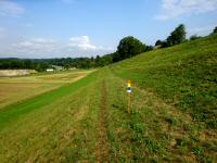  Blick auf die Wanderstrecke 