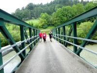  der Blick auf die Almbrcke Almau 