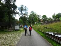  Blick auf die Wanderstrecke in Oberfrauenwies 