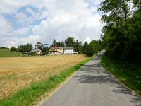  Blick auf die Wanderstrecke nach Stapfen 