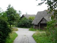  Blick auf die Wanderstrecke in Schadendorf 