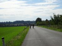  Wanderroute entlang der L6046 zum Ziel 