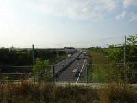  Blick auf die Ost Autobahn (A4) Richtung Ungarn 