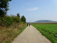  Blick auf die Wanderstrecke 